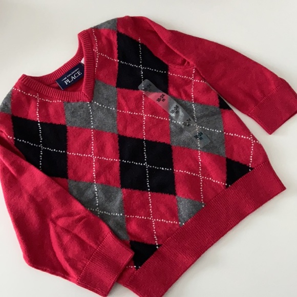 Boys argyle fall/holiday sweaters - Picture 4 of 6